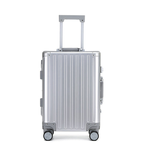 Silver Aluminium Carry On Luggage Suitcase 20-Inch - Hand Luggage