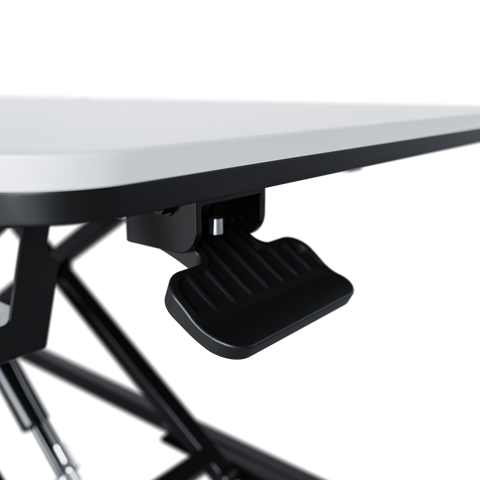 Stand up desk converter - Medium (32 inch) - Black/White